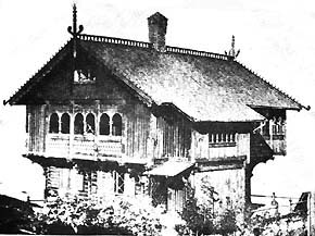Carl Curman's Old Norse
inspiring summer house (1880)